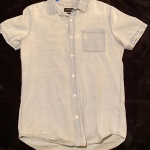 PacSun Denim Casual Button-down plaid shirt